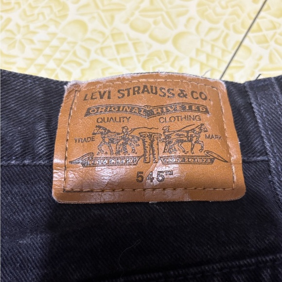 Vintage Levi's Relaxed Fit Men's Jeans - Black - Picture 3 of 9